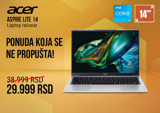 Acer Aspire Lite 14 laptop računar po super ceni