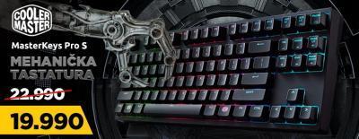 COOLER MASTER MasterKeys Pro S gejmerska tastatura