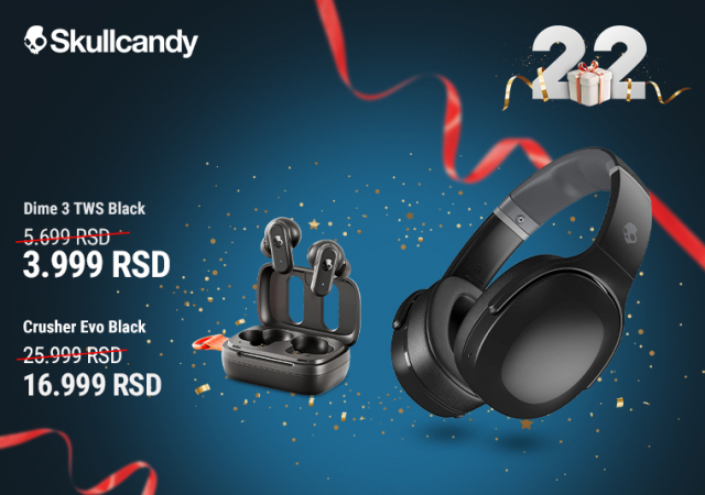 Snižene cene Skullcandy slušalica