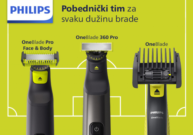 Philips One Blade Trimeri za kompletno stilizovanje lica i tela