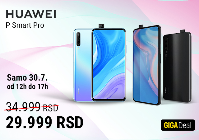 Huawei P Smart Pro po super ceni