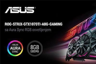 ASUS GeForce GTX 1070 Ti Advanced Edition  Ekskluzivno u Gigatronu