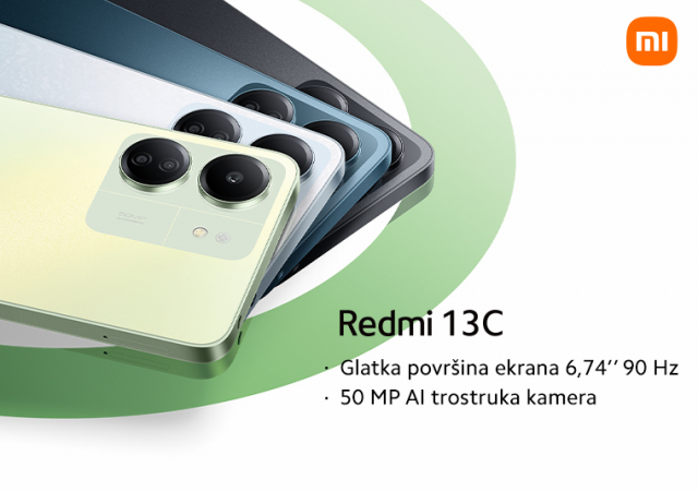 Xiaomi Redmi 13C – novo u Gigatronu