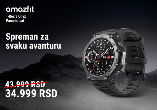 Amazfit T-Rex 3 pametni sat po sniženoj ceni