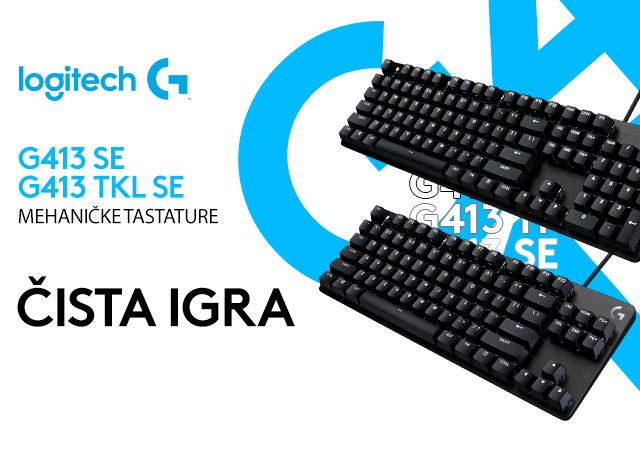 Logitech G413 SE i G413 TKL SE gaming tastature