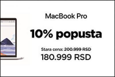 10% popusta na MacBook Pro