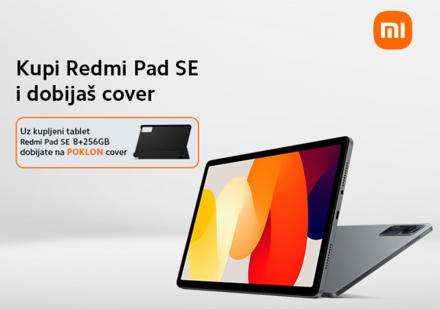 Xiaomi Redmi Pad SE tablet računar + poklon futrola