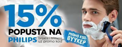 15% popusta na Philips brijače i trimere