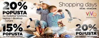 Shopping Days - VIVO PARK Jagodina - Popusti do 20%