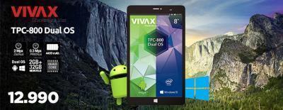 VIVAX Dual OS tablet TPC-800