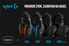 Logitech Gaming Slušalice