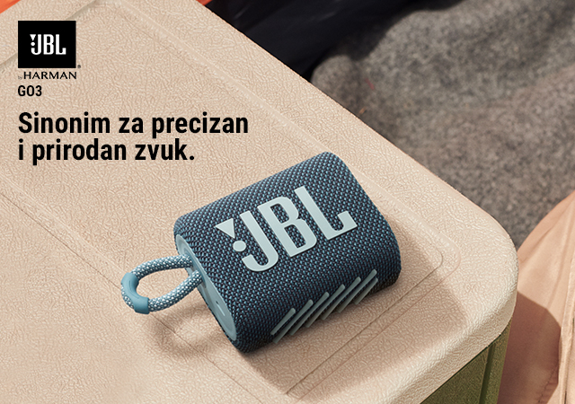 JBL GO 3 zvučnici - moćan zvuk u malom pakovanju