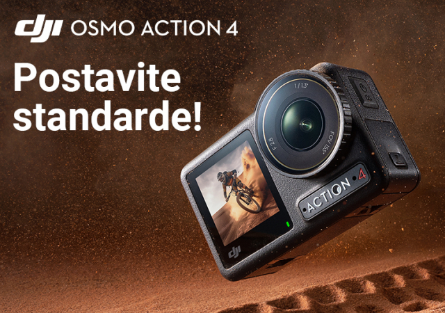 DJI Osmo Action 4 akciona kamera