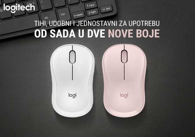 Logitech M220 bežični miš u dve nove boje