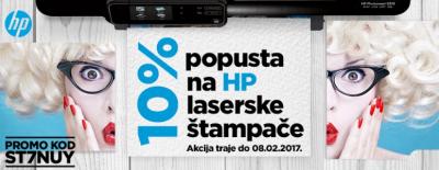 10% popusta na HP laserske štampače