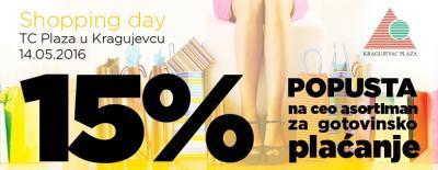 Shopping Day - TC Plaza - Popust 15%