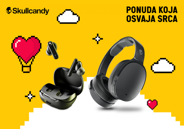 Snižene cene Skullcandy bežičnih slušalica