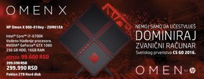 HP Omen X 900-010ny - Nemoj samo da učestvuješ - Dominiraj