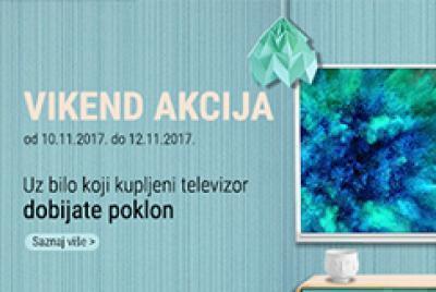 Vikend akcija TV + poklon