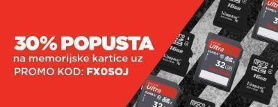 30% popusta na memorijske kartice uz promo kod