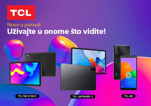 TCL uređaji objedinjuju zabavu i produktivnost