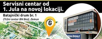 Gigatron Servis - od 1. jula na novoj lokaciji 