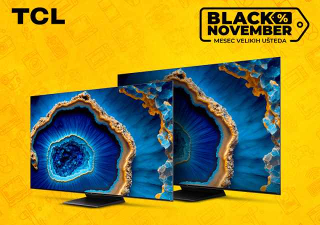 Black November – TCL televizori