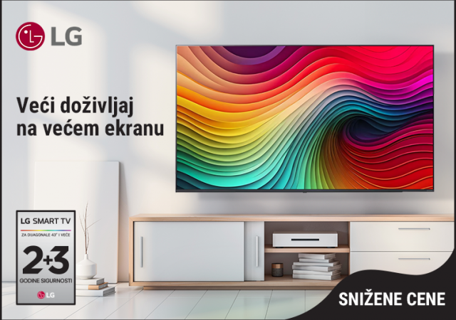 LG televizori po sniženim cenama