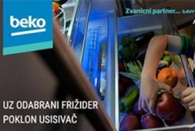 Beko - Uz odabrani frižider poklon usisivač