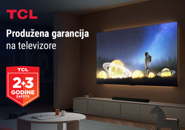 TCL televizori – produžena garancija