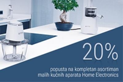 20% popusta na kompletan Home Electronics MKA asortiman