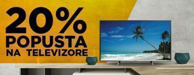 Produžena vikend akcija - 20% popusta na televizore