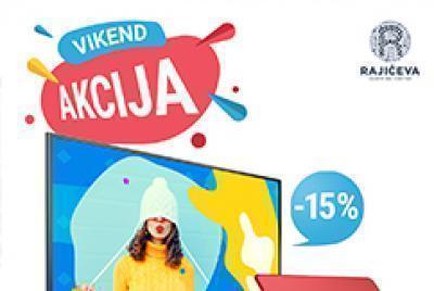 Vikend akcija - 15% popusta na televizore i laptop računare - G41 SC Rajićeva