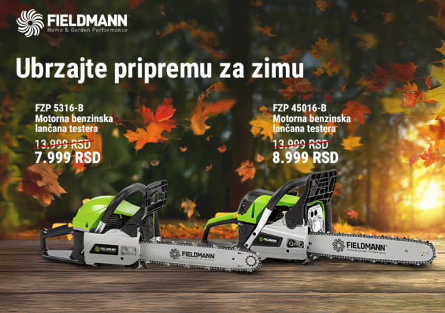 Fieldmann motorne testere na sniženju