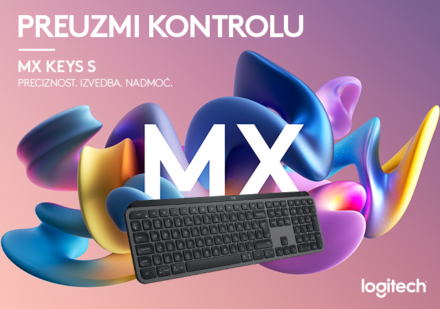 Logitech MX Keys S bežične tastature za maksimalni učinak