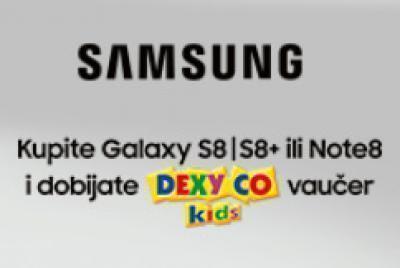 Kupite Samsung i osvojite Dexy Co kids vaučer