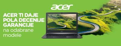 Acer ti daje pola decenije garancije na odabrane modele