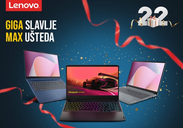 Lenovo IdeaPad Gaming 3 i IdeaPad Slim 3 laptop računari po sniženim cenama