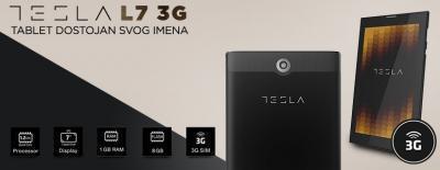 TESLA L7 3G 7 inča 8GB - Tablet dostojan svog imena