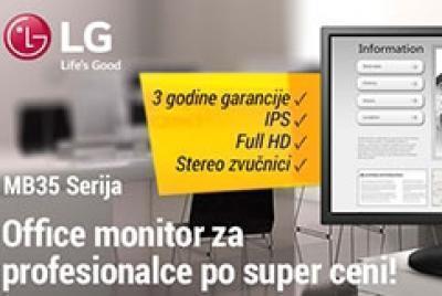 LG MB35 - Office monitor za profesionalce