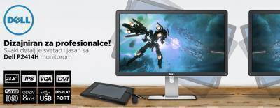 Dell IPS monitor P2414H - Dizajniran za profesionalce