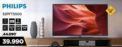 PHILIPS Smart LED TV 32PFT5500 Full HD