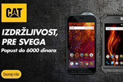 CAT mobilni telefoni - izdržljivost pre svega