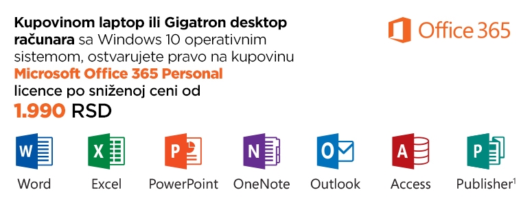 Microsoft Office 365 Personal po sniženoj ceni