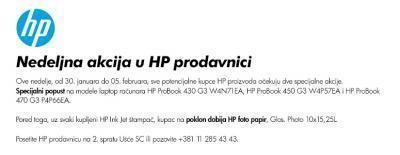 Nedeljna akcija u HP prodavnici