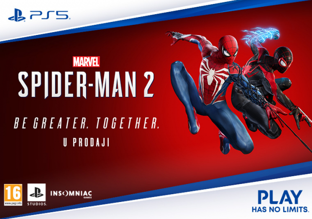 PS5 Marvel's Spider-Man 2 u prodaji