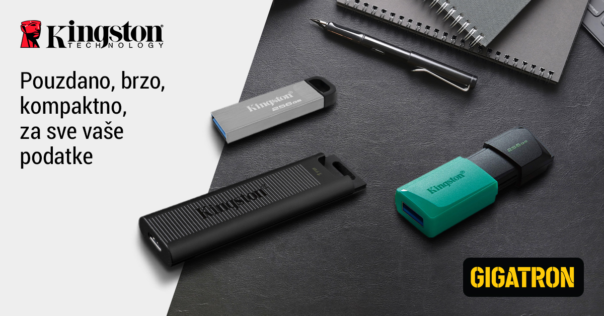 Odlična ponuda Kingston USB Flash Memorija Gigatron