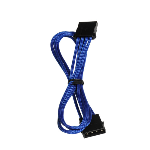 BITFENIX MOLEX EXTENSION 45CM SLEEVED BLUE/BLACK Gigatron