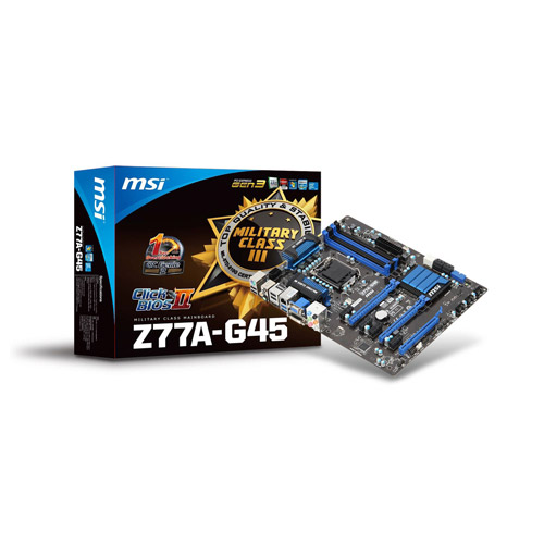 MSI MB - SOCKET 1155 - Z77A-G45 | Gigatron