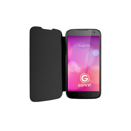 Gigabyte Gsmart Saga S3 Flip Cover Crna Gigatron